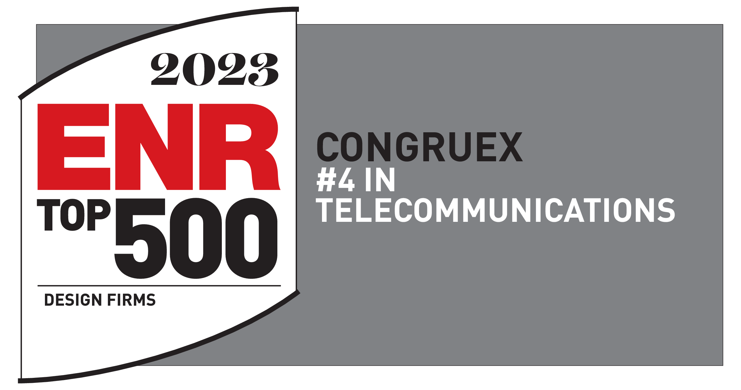 ENR RANKS CONGRUEX #4 IN TOP 500 DESIGN FIRMS OF 2023 - Congruex